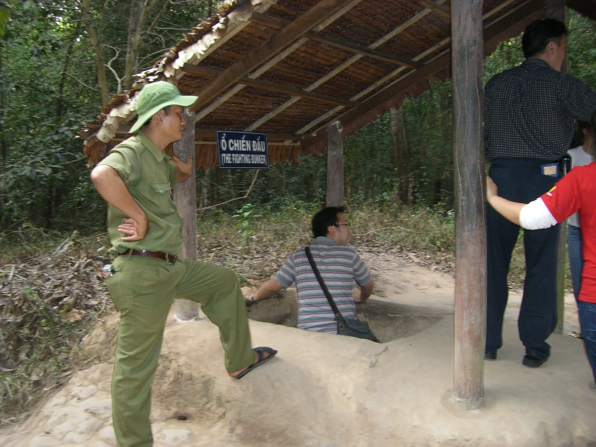 2007 Jan - Entrance/Exit of Cu Chi Tunnels - Ho Chi Minh